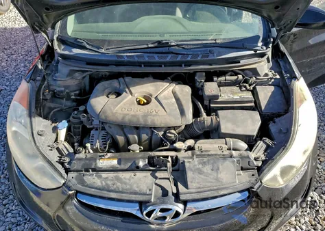 2012 Hyundai Elantra Gls z USA, uszkodzony, nr VIN 5NPDH4AE7CH070596